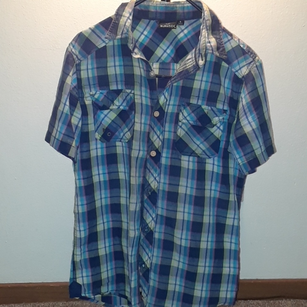 Burnside Button Up Shirt Size Medium